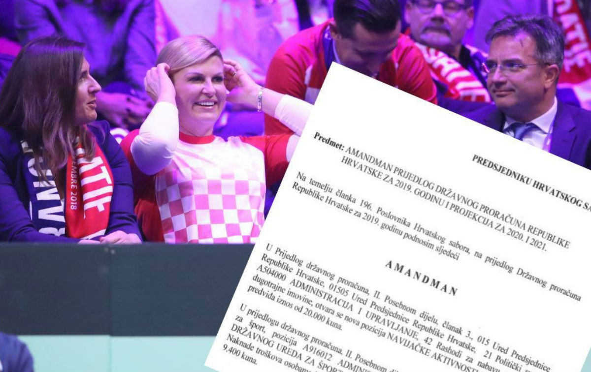 Bauk traži 20 tisuća kuna više za Kolindu, da ima za navijanje