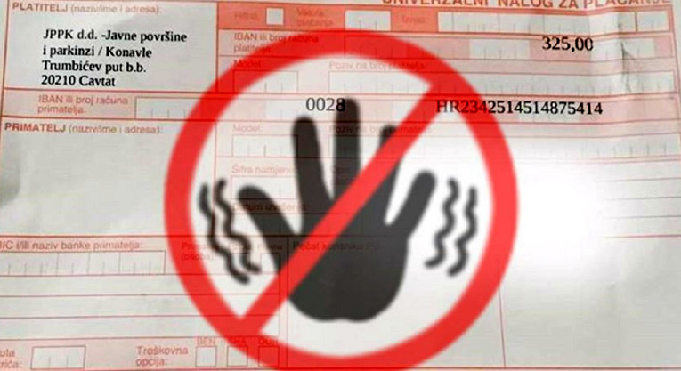 U Konavlima se pojavile lažne kazne za parkiranje