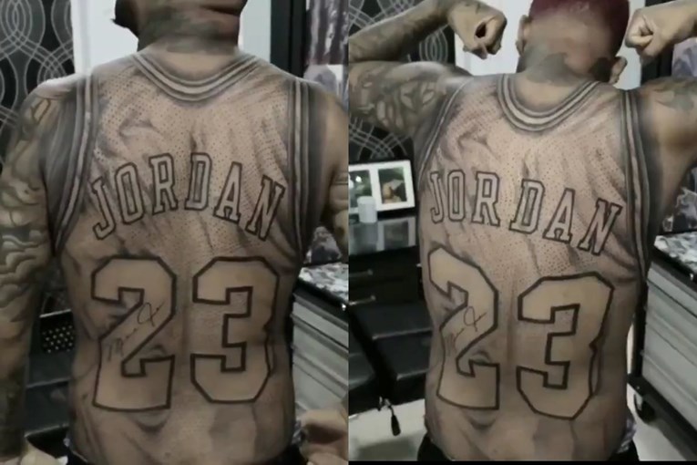 Ljubav ne poznaje granice: Obožavatelj si je tetovirao dres Michaela Jordana