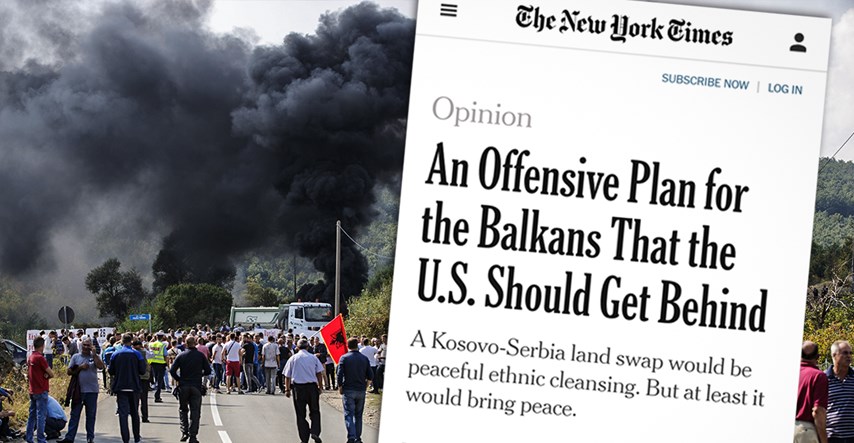 Kolumnist New York Timesa: Kosovo treba mirno etnički očistiti