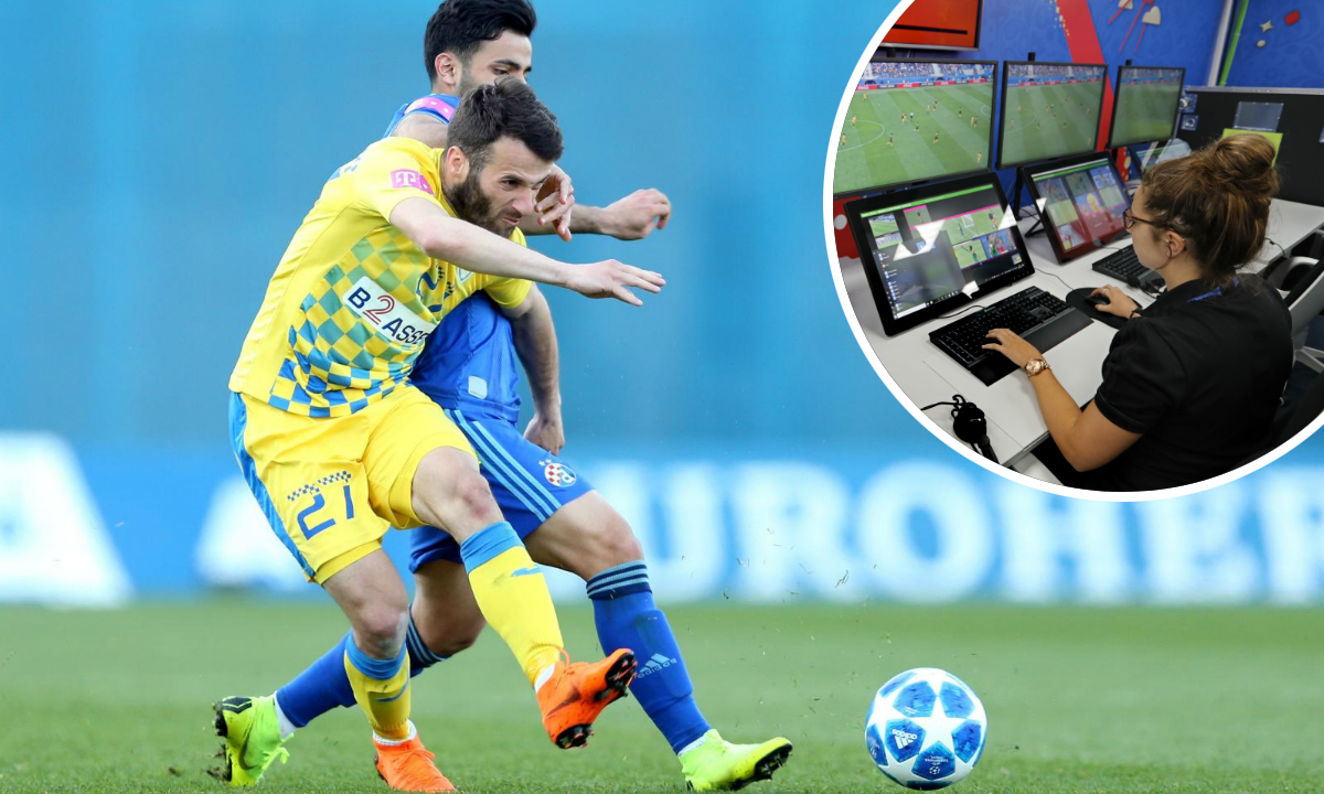 Bruno Marić na utakmici Dinama i Intera testirao VAR u HNL-u