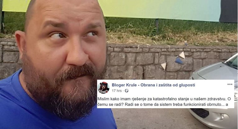 Bloger Krule: Mislim da imam rješenje za katastrofalno hrvatsko zdravstvo