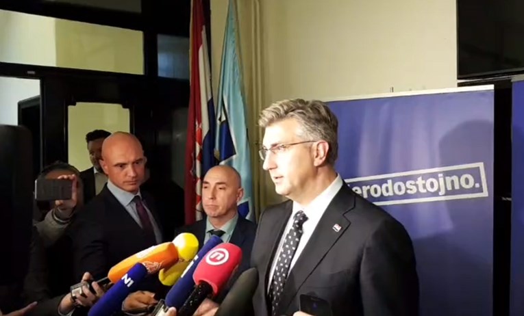 VIDEO Vaso Brkić otišao sa sastanka. Plenković: Vodim HDZ u pravom smjeru