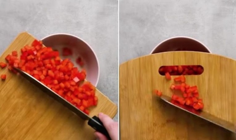 Ljudi lude zbog trika s kuhinjskom daskom: "Koristite je krivo cijelo vrijeme"
