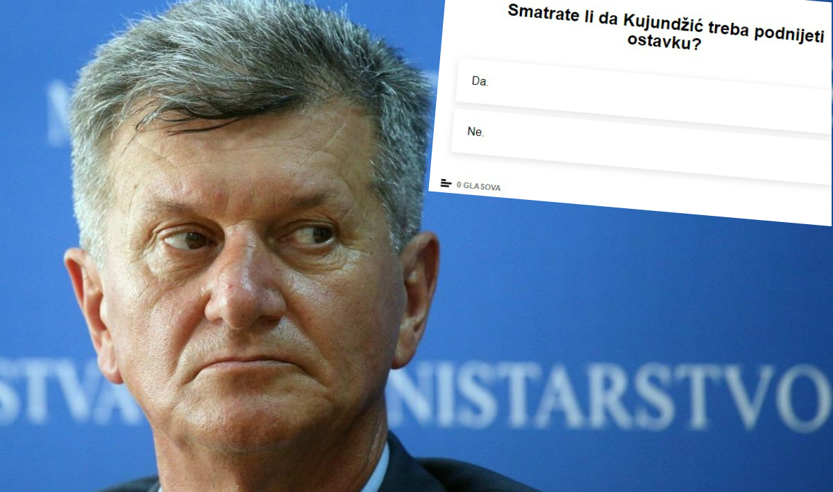 ANKETA Treba li Kujundžić dati ostavku?