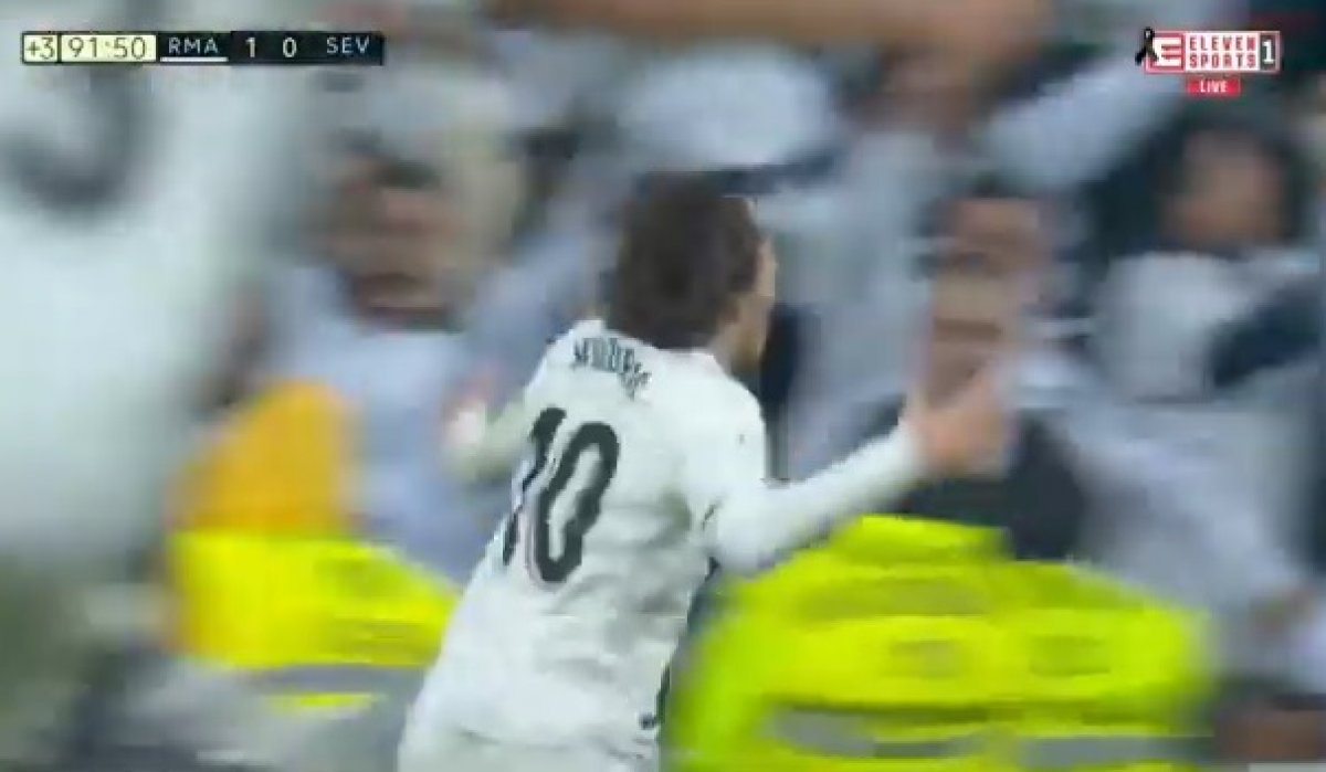 REAL – SEVILLA 2:0 Modrić zabio u derbiju