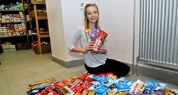 Mali anđeo: 10-godišnja Lara skupila čak 745 čokolada za Socijalnu samoposlugu