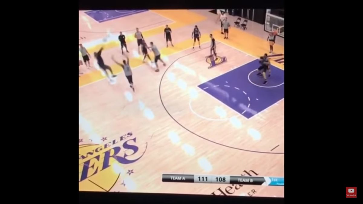 Kralj je spreman: LeBron na treningu pogodio nevjerojatan šut za produžetak