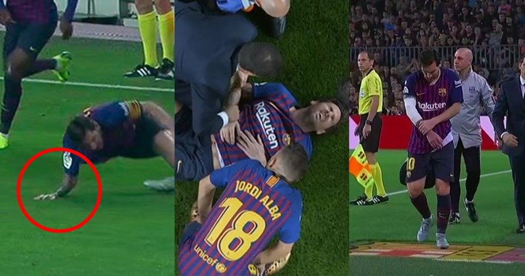 VIDEO Messi u strašnom padu ozlijedio ruku, poznata prva dijagnoza