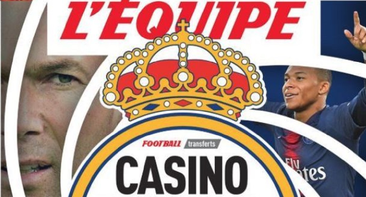 Naslovnica L'Equipea: Zidane na ovu trojicu troši pola milijarde eura