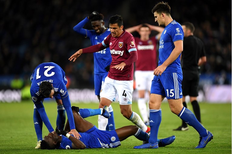Stravična ozljeda igrača Leicestera, nogometaši West Hama se hvatali za glavu