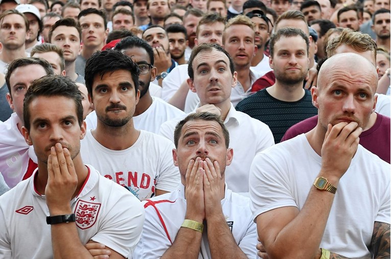 Pogledajte kako su izgledala šokirana lica Engleza nakon poraza od Hrvatske