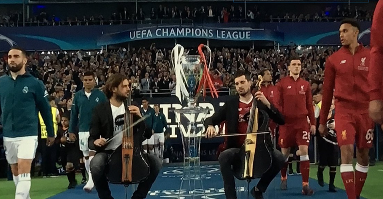 2Cellos otvorili finale Lige prvaka