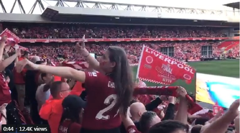 ANFIELD GORI Tisuće navijača Liverpoola na mitskom stadionu gledaju finale Lige prvaka