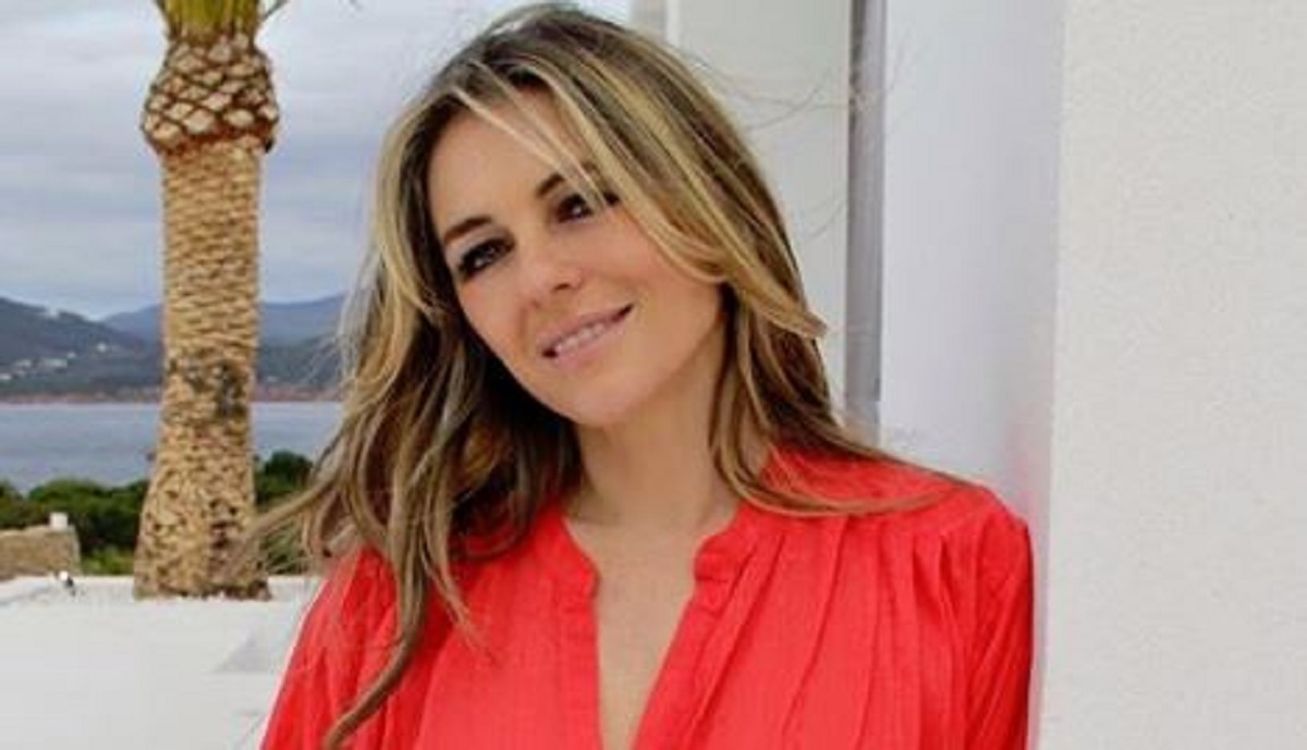 Liz Hurley pozirala u prozirnoj košulji bez grudnjaka