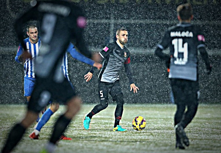 FOTO Lokomotiva i Gorica podijelili bodove na snježnom travnjaku