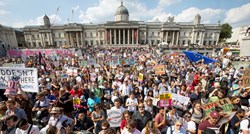 VIDEO Deseci tisuća u prosvjedu protiv Trumpa u Londonu: "Amerikanci se moraju probuditi"