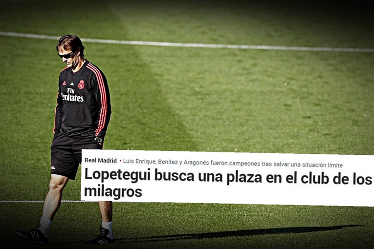 Marca: Lopetegui večeras mora pobijediti ako želi voditi Real u El Clasicu