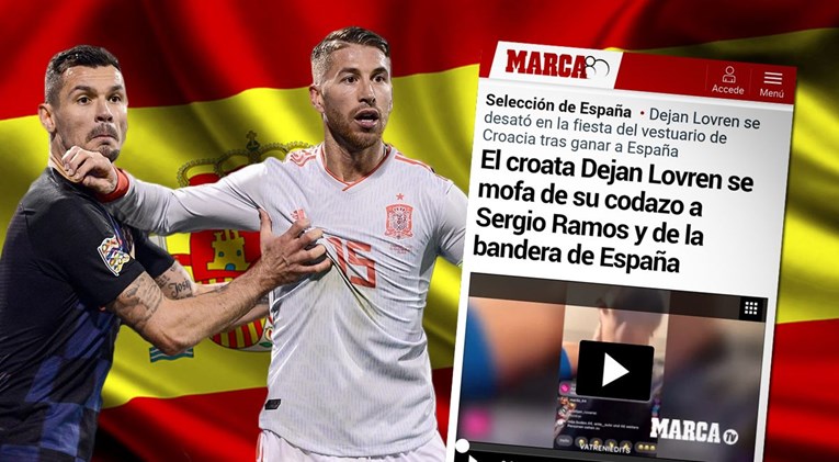 Marca: Lovren se rugao španjolskoj zastavi
