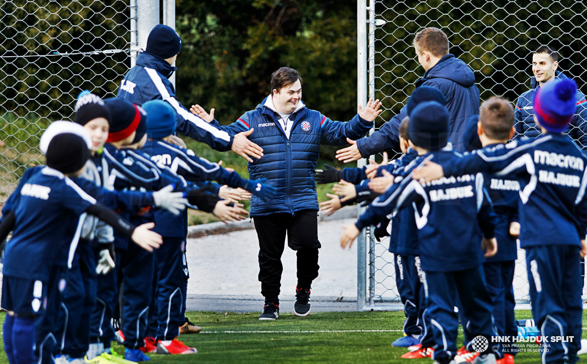 FOTO Dirljivi potez s Poljuda: Hajduk 19-godišnjem pojačanju ispunio san