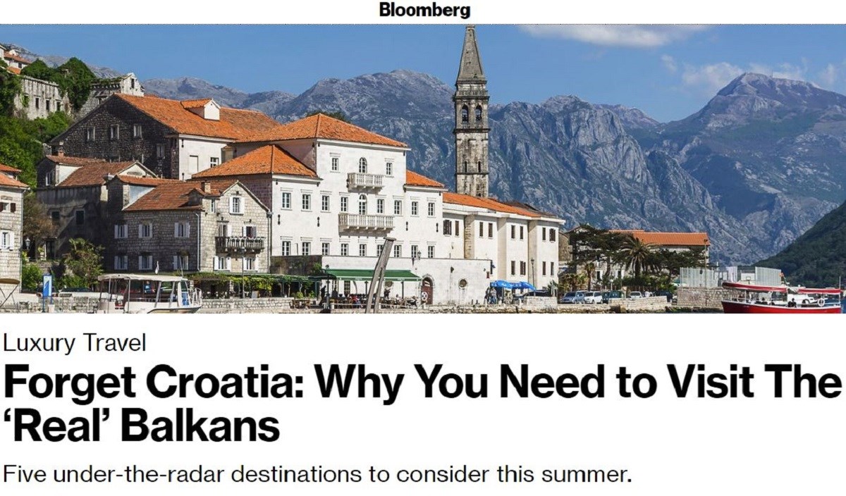 Bloomberg: Zaboravite Hrvatsku, posjetite "pravi" Balkan