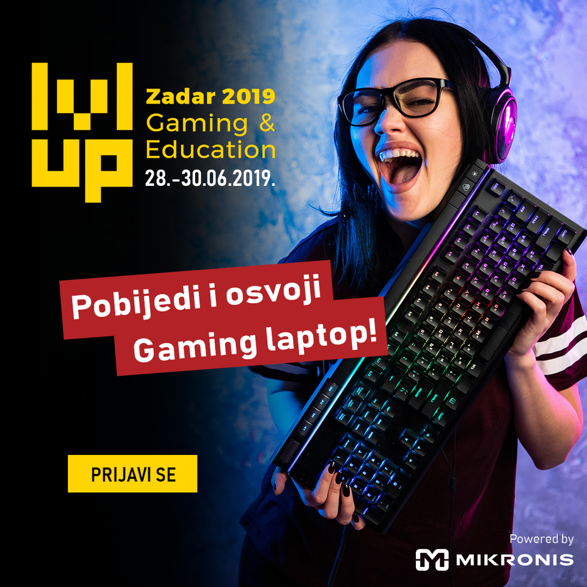 Bogate nagrade i edukativna predavanja na prvom LevelUP turniru u Zadru