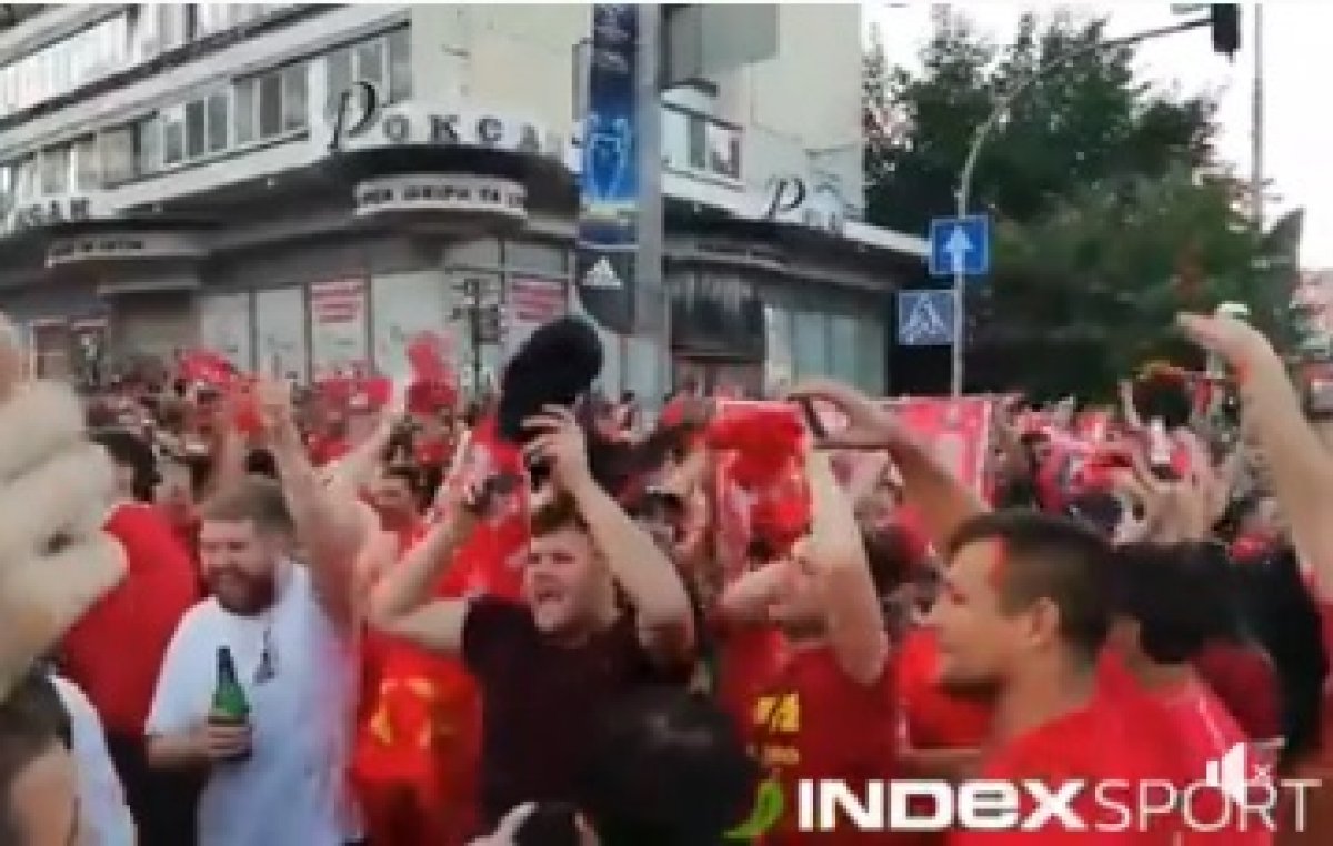 INDEX NA FINALU LIGE PRVAKA Pogledajte ludnicu u Kijevu
