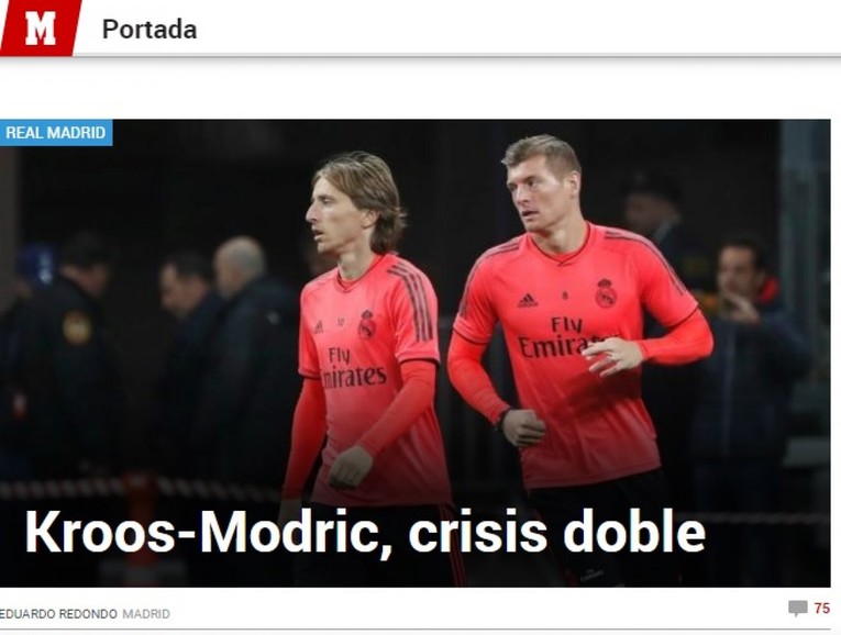 Marca: Real je u nezapamćenoj krizi zbog očajnih Modrića i Kroosa