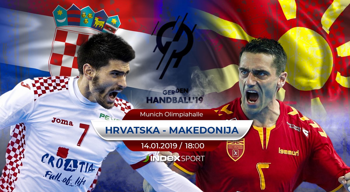 HRVATSKA - MAKEDONIJA OD 18:00 Derbi za prolaz i važna dva boda za drugi krug