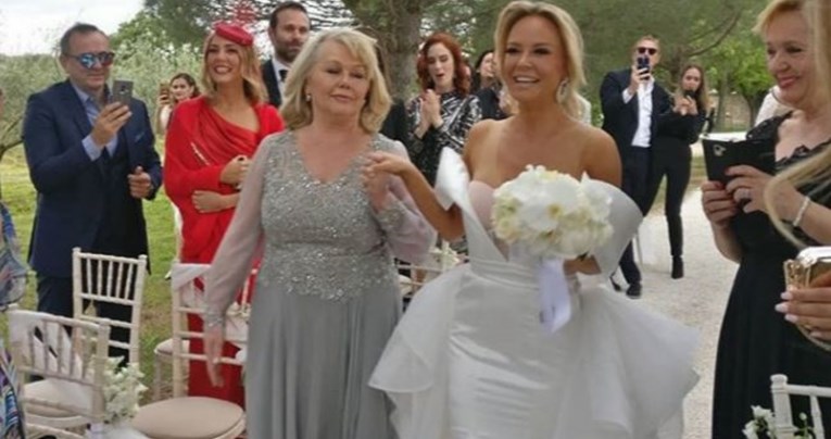 Maja Šuput na svadbi je promijenila tri haljine, pogledajte kako su izgledale