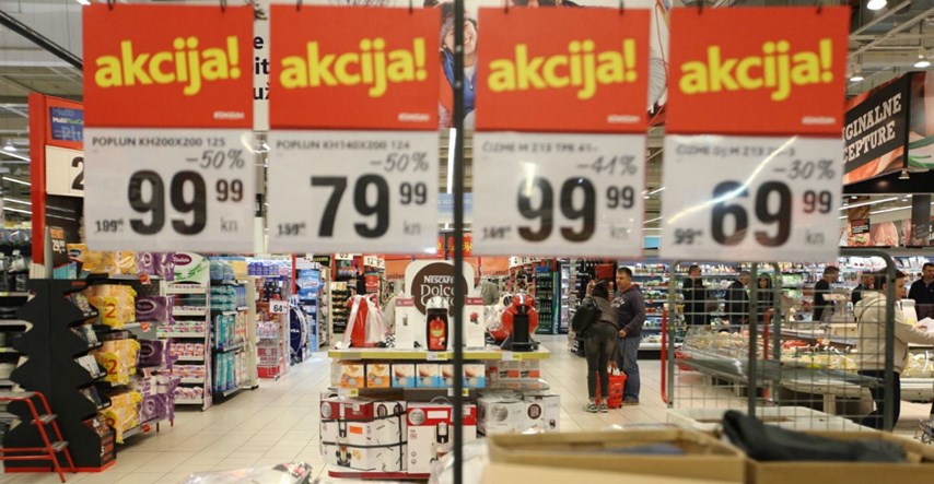Hrvati i dalje troše, porasla potrošnja u maloprodaji