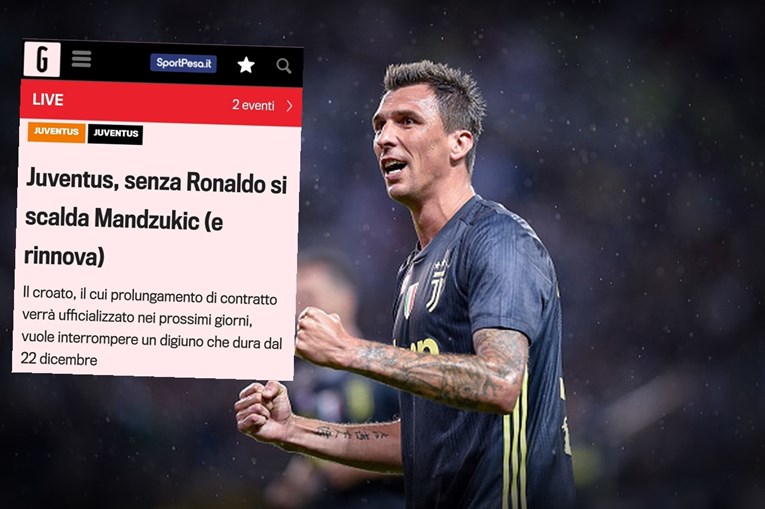 Gazzetta: Nema Ronalda, ali Juventus ima Mandžukića