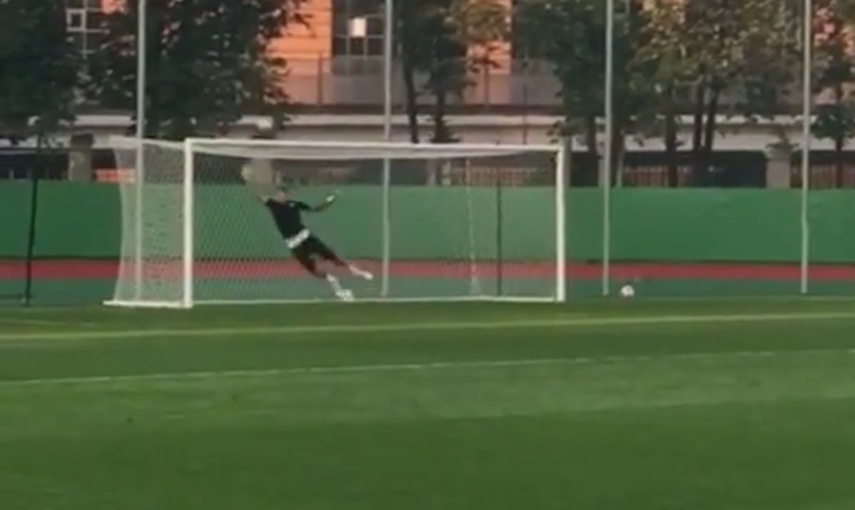 VIDEO Mandžukić stao na gol Hrvatske i oduševio fantastičnom paradom