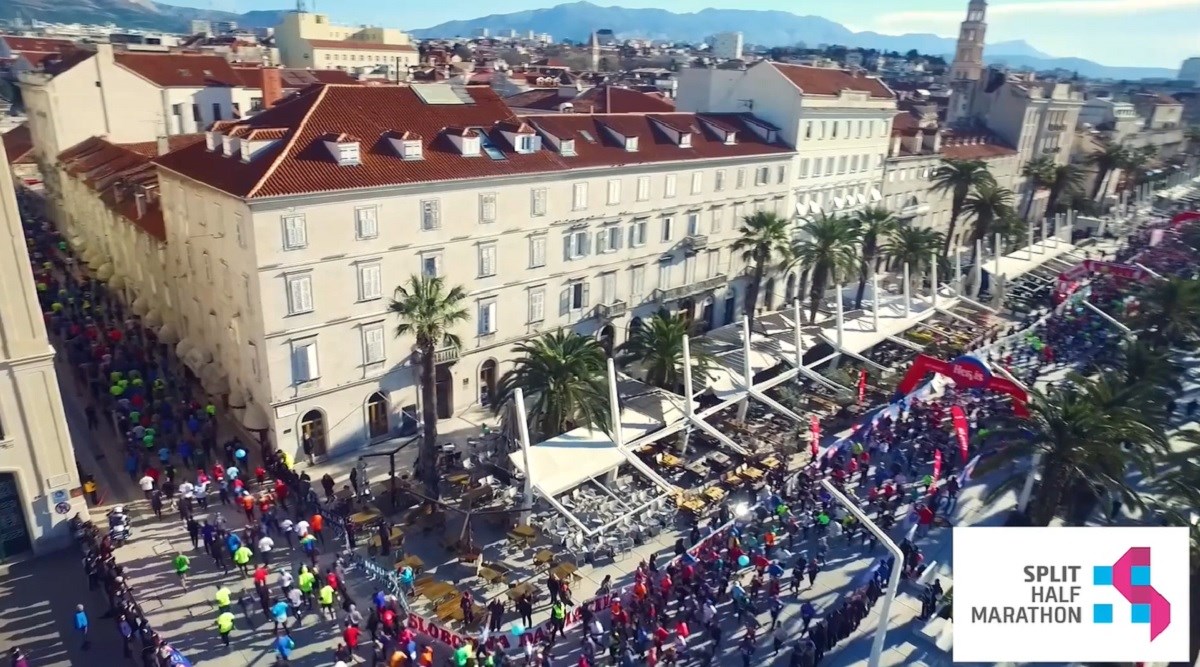 VIDEO Pogledajte kako je izgledao splitski polumaraton