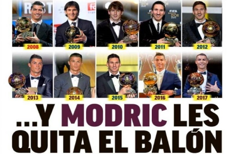 Marca se naslovnicom poklonila onome koji danas "otima Messijevo i Ronaldovo"