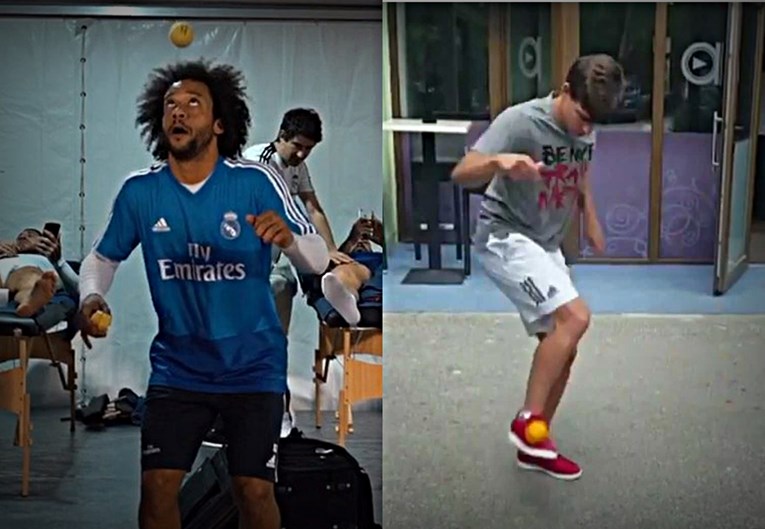 VIDEO Marcelo žonglirao poput Ante Ćorića pa postao hit na internetu