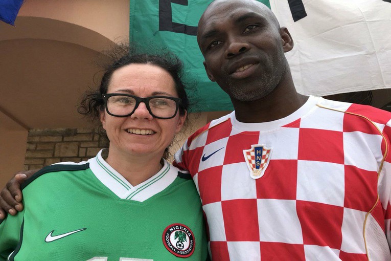 Hrvatica i Nigerijac igraju obiteljski derbi