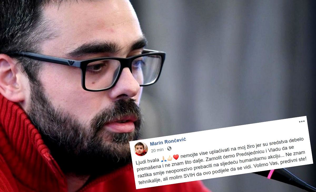 Milin otac: Ljudi, hvala. Nemojte više uplaćivati na moj račun