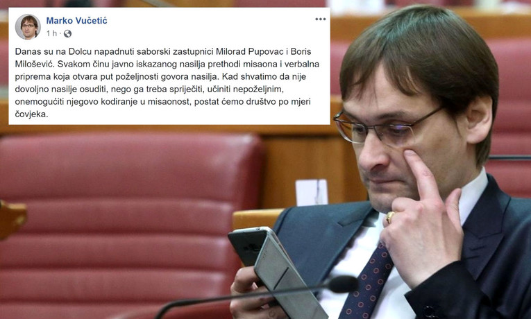 Vučetić o napadu na Pupovca: Svakom činu nasilja prethodi verbalna priprema