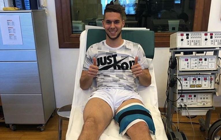 Marko Pjaca javio se na Instagramu nakon nove teške ozljede