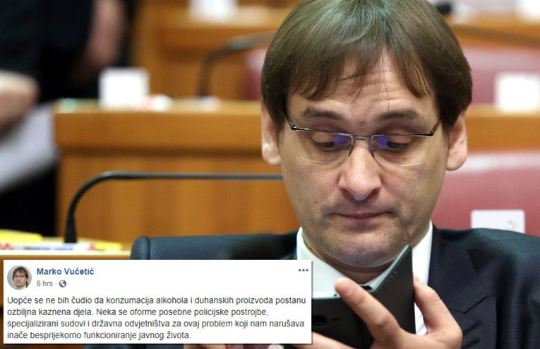 Vučetić na Fejsu ismijao Mostov prijedlog o zabrani pušenja