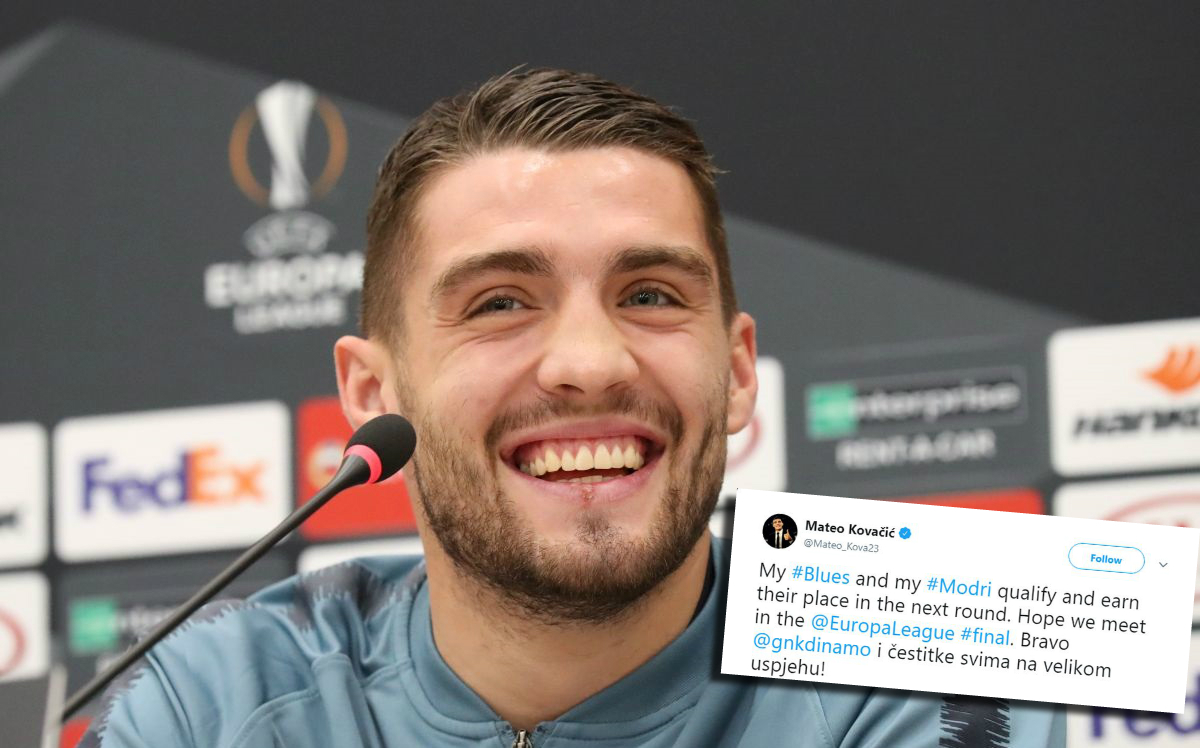 Mateo Kovačić čestitao Dinamu: "Vidimo se u finalu"