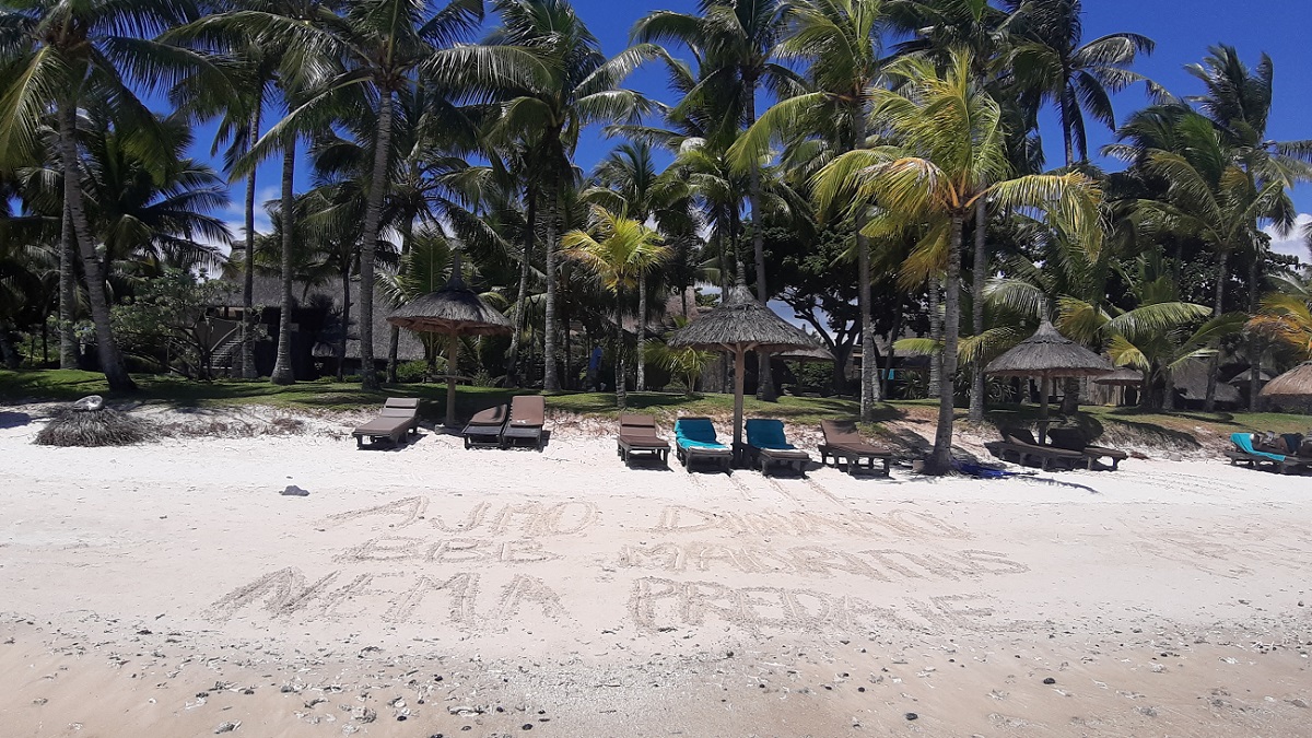 Za Dinamo se navija i na plaži usred Indijskog oceana