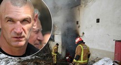 U Sloboštini gori skladište konoplje Željka Mavrovića, vatrogasce ometa dim