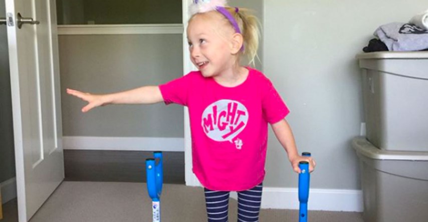 Video koji će vam uljepšati dan: Prvi koraci četverogodišnjakinje s cerebralnom paralizom