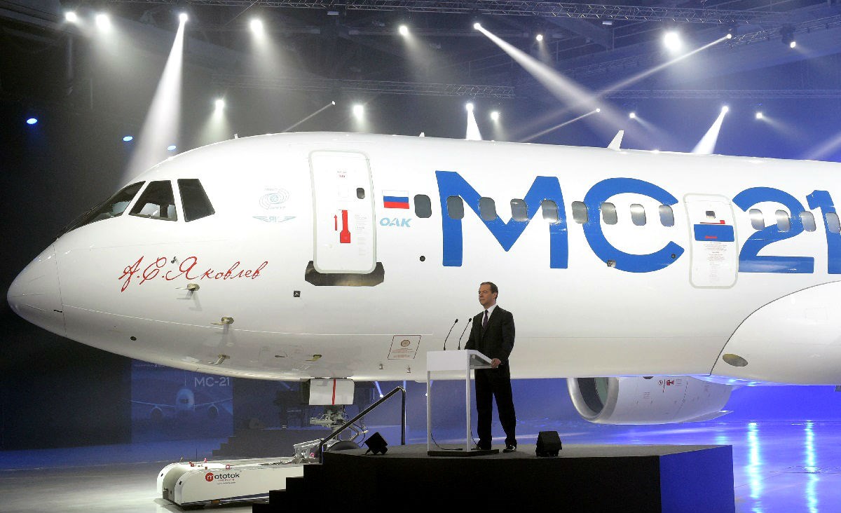 Zbog američkih sankcija odgađa se proizvodnja ruskog aviona MC-21