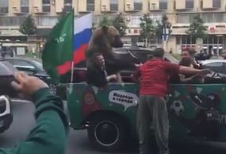 Uznemirujuća snimka medvjeda koji puše u vuvuzelu u Rusiji pojavila se na internetu