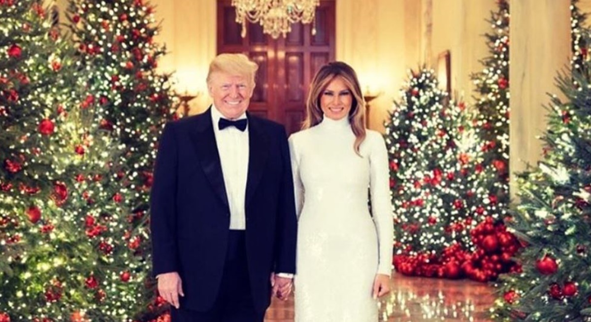 Vidite li nešto čudno na božićnoj fotografiji Donalda i Melanije Trump?