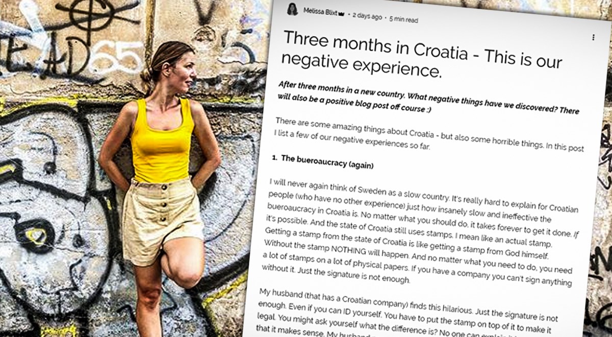 Šveđanka koja se doselila u Hrvatsku: "Brojne stvari su tu sje..."