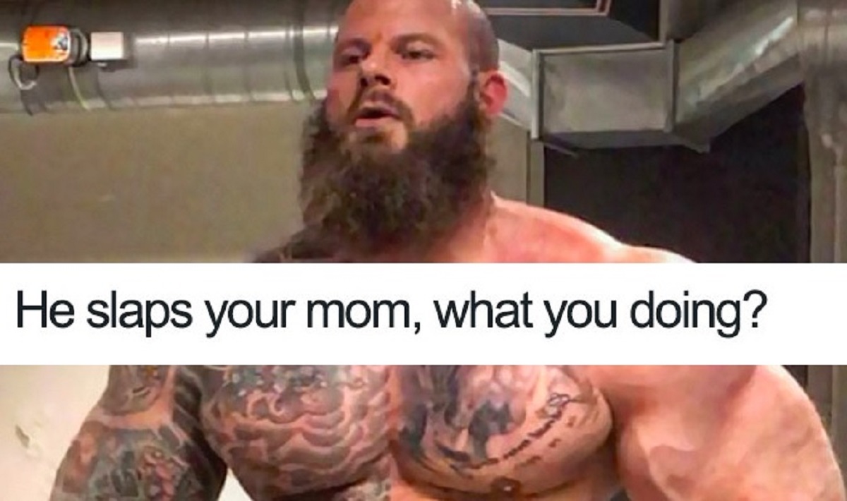 Bodybuilder saznao da je postao meme na internetu, njegova reakcija je hit
